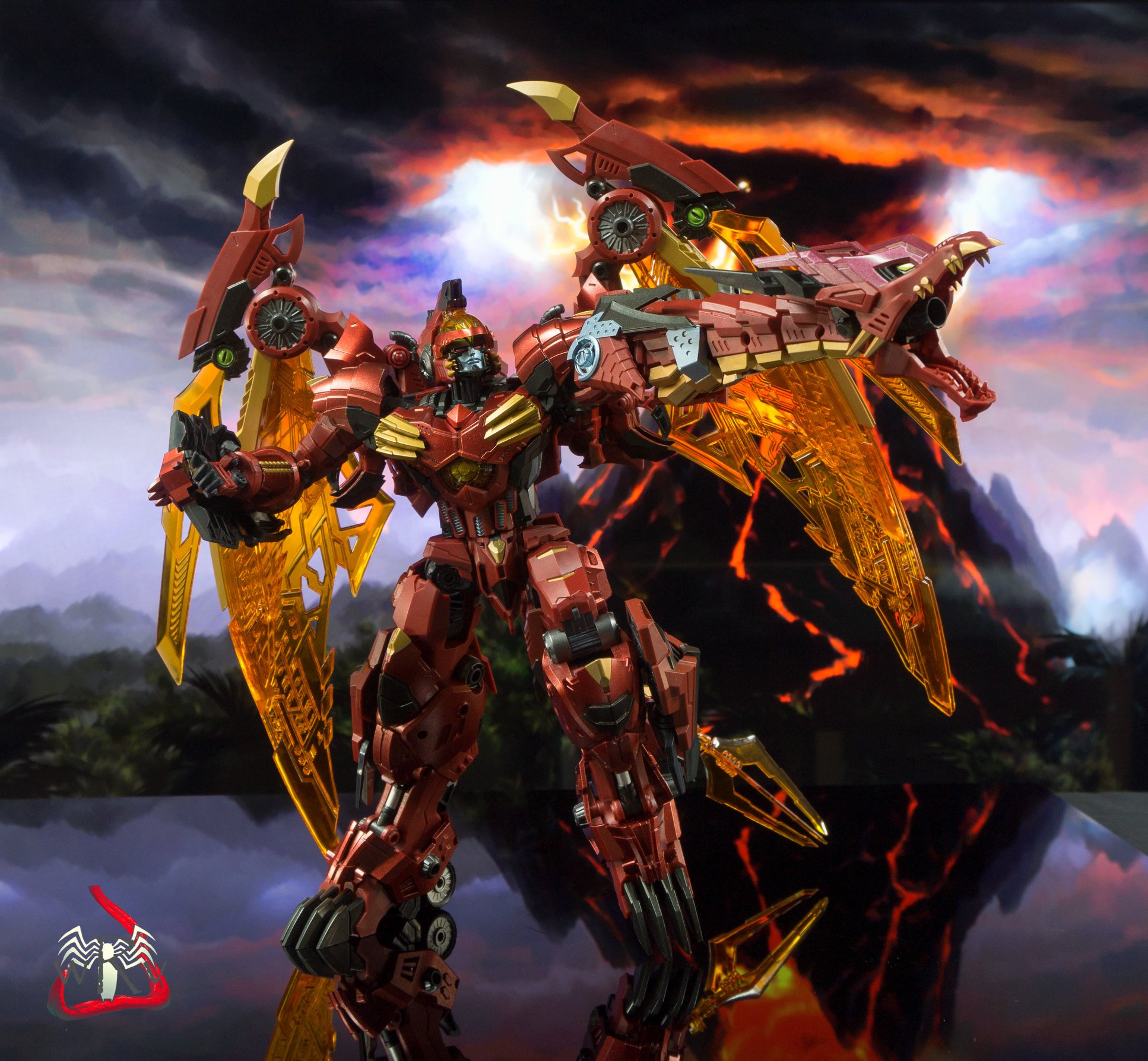 Toy Photography: Perfect Effect PX-DX09 Mega Doragon - Fire